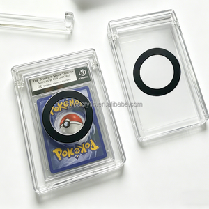 Estuche de Regalo para Tarjetas Coleccionables con Anillo Magnético SYP, Acrílico Transparente, para Tarjetas con Clasificación PSA/CGC/BGS, Almacenamiento Duradero con Tapa Magnética Resistente - Product Image 3