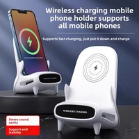Chargeur sans fil nouvelle génération 15W avec support pour téléphone, support universel de bureau