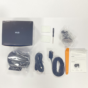 P6 thông minh đo xe HUD Đồng hồ tốc độ kỹ thuật số HEAD-up hiển thị với OBD2 <span class=keywords><strong>GPS</strong></span> tốc độ và Turbo rpm báo động cho xe ô tô và xe tải - Product Image 6