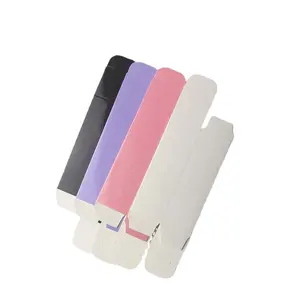 P-LAN-caja de lápiz labial personalizable, 28x28x88mm, color rosa, negro, blanco y púrpura, única, 100 unidades
