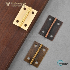 16x Charnières en fer galvanisé de 25 mm pour boîtes à bijoux, artisanat en bois, portes de placards, meubles - Vente en gros - Product Image 3
