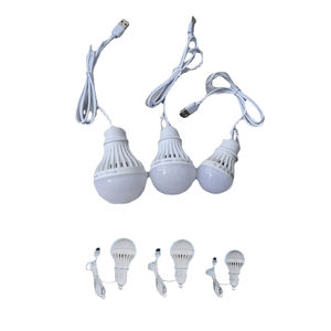 Chất Lượng Cao 5V USB Có Dây 3W 5W 7W <span class=keywords><strong>LED</strong></span> Ánh Sáng Bóng Đèn Khẩn Cấp Sạc Cho Nhà Ngoài Trời Cắm Trại Vườn Chiếu Sáng - Product Image 4