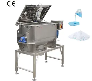 500kg capacity ribbon horizontal mixer Good working powder mixing with easy maintenance