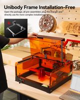 Machine de gravure laser ATOMSTACK A12 Ultra 12W avec boîtier de protection B3, caméra de précision, refroidissement par ventilateur