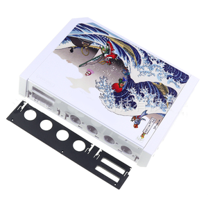 เคสเปลี่ยนฝาครอบเปลือกหอยเต็มรูปแบบพร้อมปุ่มสําหรับเคสเปลือกด้านบนและล่างของคอนโซล <span class=keywords><strong>Wii</strong></span> - Product Image 4