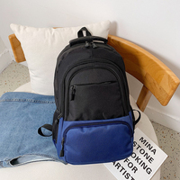 Sac à dos de sport imperméable de haute qualité en gros avec logo personnalisé, ceinture à coussin d'air, sac à dos pour ordinateur portable avec fermeture à glissière pour unisexe