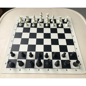 Re alto <span class=keywords><strong>3</strong></span> "zebra pietra di plastica pezzi di <span class=keywords><strong>scacchi</strong></span> - Product Image 3