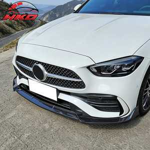 เหมาะสำหรับ Benz W206 C-Class ปี 2022-2026 ชุดแต่งกันชนหน้าทรง BR ลายคาร์บอนไฟเบอร์ - Product Image 2