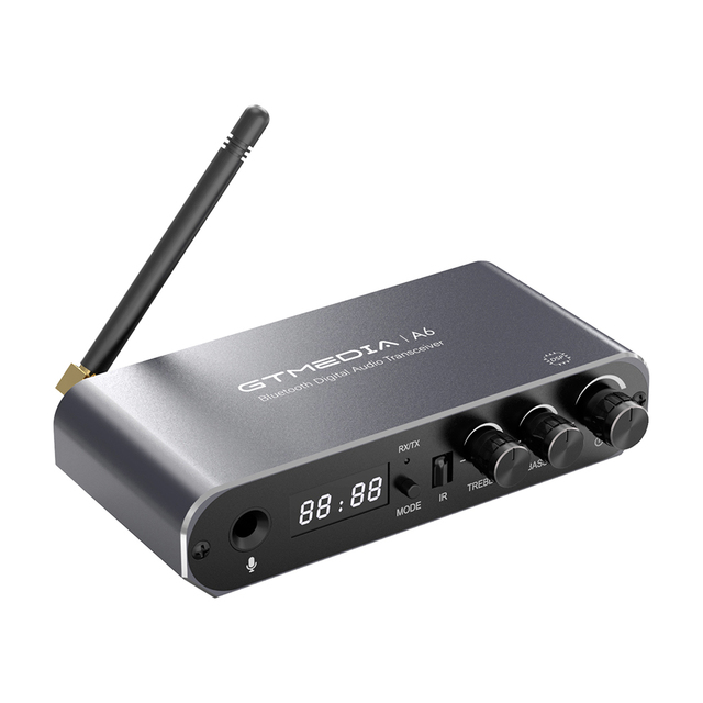 GTMEDIA A6 for 5.1 Audio Adapter Receiver Transmitter >15m Barrier-Free Range 20Hz-20kHz Frequency Response USB/