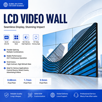 Écran mural vidéo ZGS 4K 2K Ultra HD IPS LCD 49 pouces, épaisseur de cadre 0,88 mm, 1,7 mm, 3,5 mm, raccordement sans soudure, haute luminosité pour la publicité 2.1
