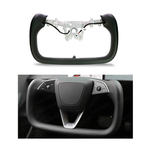 Yüksek performanslı özel tam deri boyunduruğu Tesla modeli 3 yayla direksiyon için 3.0 2023 + araba iç aksesuarları - Product Image 1