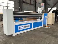 Machine à rouler électrique à haute efficacité, plieuse asymétrique à trois rouleaux, acier inoxydable, aluminium, moteur 3KW, 6MM
