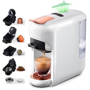 PANCERKA MK606 Macchina per Caffè Espresso <span class=keywords><strong>5</strong></span>-in-1 20 Bar Prepara Bevande Calde/Fredde 7 Livelli d'Acqua Compatibile con K-Cup/NES Original DG 44mm ESE - Product Image 1