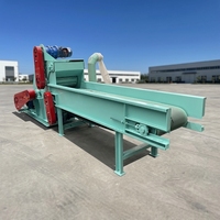 Broyeur de bois mobile, déchiqueteuse, concasseur, moulin à marteaux pour la production de sciure de bois et de branches