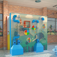 Jeu de mur interactif d'équipement de terrain de jeu intérieur pour enfants pour des parcs d'attractions et des centres commerciaux