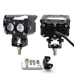 Faro Delantero para Motocicleta, Luces LED para Motocicleta, Focos Externos LED, Faros Delanteros con Lente Láser de Doble Color - Product Image 6