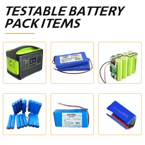 Testador eletrônico de capacidade da bateria de descarga de carga da bateria, teste de capacidade de venda quente