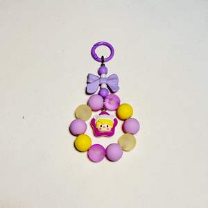 Lucky Star belle Lucite colorée porte-clés mignon accessoires de téléphone portable avec pendentif de sac suspendu de voiture perles en vrac - Product Image 3