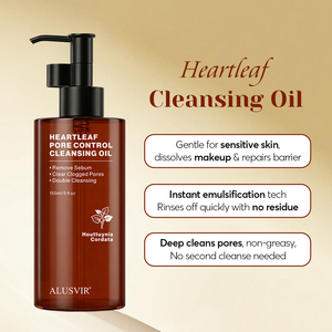 <span class=keywords><strong>Limpiador</strong></span> <span class=keywords><strong>Facial</strong></span> Coreano <span class=keywords><strong>Natural</strong></span> Heartleaf de Limpieza Profunda, <span class=keywords><strong>Aceite</strong></span> Desmaquillante para Piel Propensa al Acné - Product Image 3