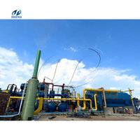 Usine de pyrolyse de déchets plastiques Henan DOING, ligne de production de 5 à 10 tonnes d'huile combustible à partir de déchets plastiques PP PE PS