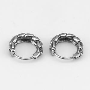 Pendientes Minimalistas de Acero Inoxidable, Pendientes de Moda Vintage, Ear Cuff para Mujeres y Hombres, Fabricación de Joyería Personalizada - Product Image 2