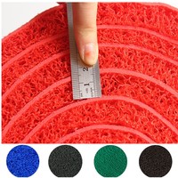 Tapis en vinyle en forme de nouilles spaghetti imperméable, tapis en PVC, tapis de sol en plastique pour l'extérieur, rouleau de tapis