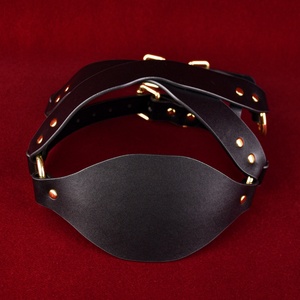 หน้ากากเซ็กซี่แบบ BDSM หน้ากากปิดตาคอสเพลย์หนัง PU หน้ากากปรับได้สำหรับงานเต้นรำหน้ากากแฟนซีอุปกรณ์เสริมสำหรับปาร์ตี้ฮาโลวีน - Product Image 4