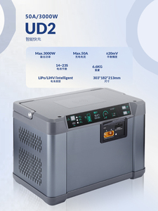 เครื่องชาร์จแบตเตอรี่ลิเธียมอัจฉริยะ3000W 18S EV-PEAK UD2 50A กำลังไฟสูงเครื่องชาร์จไร้สายแรงดันไฟฟ้าสากล100-240V - Product Image 6