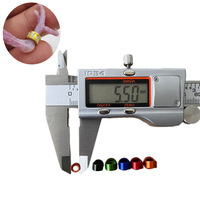 Bagues de pattes pour volailles, pigeons et oiseaux en aluminium de haute qualité, personnalisables, 4 mm, 5 mm, 6 mm, 7 mm, 8 mm