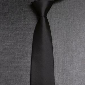 Cravates de luxe pour hommes, faites à la main, avec logo personnalisé, en polyester et soie, à motif uni, pour affaires et occasions décontractées, avec boîte, 55-60 pouces, vente en gros - Product Image 4