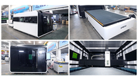 Automatische Arbeitstischwechsel-Faserlaserschneidmaschine für Metallblechbearbeitung