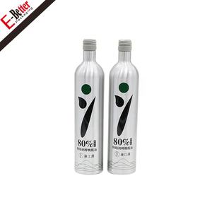 Venta directa de fábrica, embalaje de botella de aluminio de vino de metal de gama alta, impresión personalizada, botella de aluminio de lujo para cerveza, <span class=keywords><strong>Gin</strong></span> Ron - Product Image 6