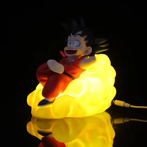 17cm Anime niño Son <span class=keywords><strong>Goku</strong></span> dragón figura noche luz adornos iluminable PVC Manga figurita colección modelo juguete - Product Image 4