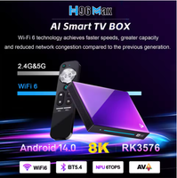 Nuevo TV Box Inteligente H96 Max M9 RK3576 de Cuatro Núcleos 2026, Reproductor Multimedia 8K HDR, Compatible con Android 14 y Resolución 8K