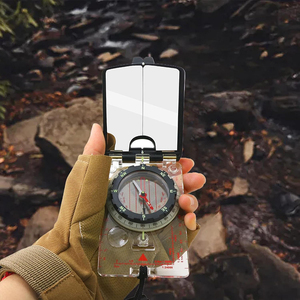 Brújula Profesional DC45-6F Tipo Flip, Instrumento de Nivelación, Indicador de Pendiente, Luminosa, para Exteriores, Geología, Senderismo, <span class=keywords><strong>Kit</strong></span> de Supervivencia - Product Image 3