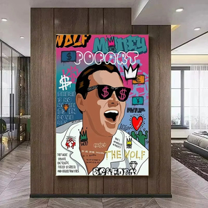 Décor à la maison Graffiti rue Pop <span class=keywords><strong>Art</strong></span> Portraits de personnes célèbres affiche abstraite toile peinture à l'huile mur <span class=keywords><strong>Art</strong></span> photos œuvre - Product Image 2