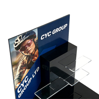 Présentoir de Comptoir Personnalisé en Plexiglas Acrylique pour Lunettes de Soleil, Support d'Exposition pour Lunettes de Sport pour Magasin de Détail