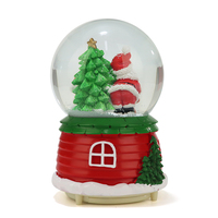 Boule à neige de Noël personnalisé père noël eau boule de neige en gros les cadeaux de noël pour enfants Article d'ameublement