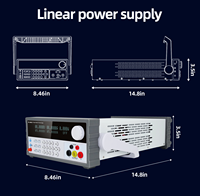 Alimentation programmable à affichage VFD 5 chiffres JIKE-KSPV6010 60V 10A, source de commutation variable pour laboratoire industriel