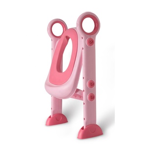 BABYHOOD 2019 Baby <strong>Toddler</strong> Plastic Potty Chair Training <strong>Toilet</strong> Trainer Ladder <strong>Seat</strong> with Handle Zhejiang Manufacture - Product Image 5