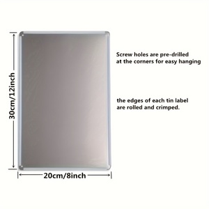 Juego de Letreros Metálicos de Humor Rústico con Reglas de Conducta para Vecinos, Herramientas Musicales y Advertencias de Sarcasmo para Decoración de Pared en Cueva del Hombre, Garaje o Bar - Product Image 4