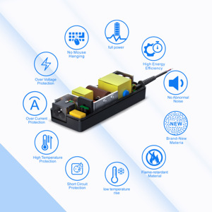 Adaptateur secteur CA/CC pour ordinateur portable 90W 18.5V 4.9A 4.8*1.7mm à remplacement rapide, compatible <span class=keywords><strong>HP</strong></span> PPP014S DV6000 DV8000 <span class=keywords><strong>DV9000</strong></span> pour ordinateur de bureau - Product Image 3