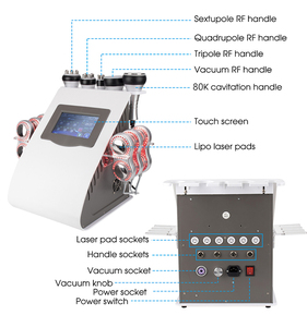 Konmison-máquina de cavitación 6n1 portátil profesional, sistema de eliminación de <span class=keywords><strong>celulitis</strong></span> - Product Image 6