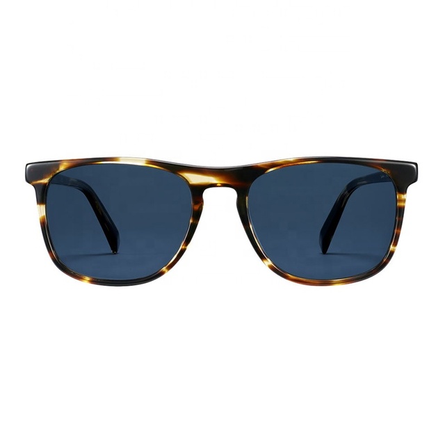 Retro  Frame Round Acetate Sunglasses Acetate Eco Handcut Acetate Sunglasses