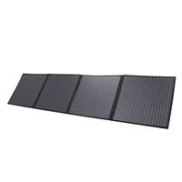 Panneau solaire monocristallin 400W haute efficacité, pliable et portable, pour station d'alimentation, camping en plein air, camping-car