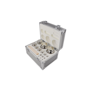 Poids d'étalonnage standard en acier inoxydable Veidt E2 F2 M1 1mg-200g à fentes pour balance de laboratoire E2 F2 - Product Image 2