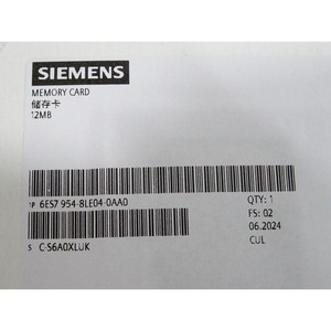 Cartes <span class=keywords><strong>mémoire</strong></span> S7 neuves d'origine 6ES7954-8LE04-0AA0 6ES79548LE040AA0 pour PLC - Product Image 2