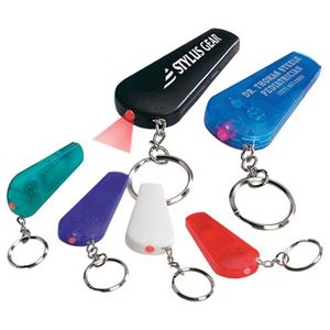 Llavero con Silbato Personalizable con Logotipo Personalizado y Luz Roja que Ofrece un Silbato de Seguridad y una Práctica Luz LED Roja - Product Image 5