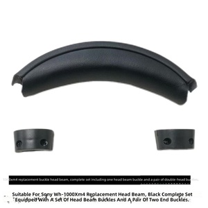 Correa de Repuesto para Auriculares Sony WH-1000XM4, Piel de Cordero Premium/Cuero Proteico, Espuma Transpirable, Auriculares Supraaurales - Product Image 1