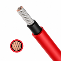 1C PV Cable 1,5mm Grueso 1.8kV DC 1169/08.2007 Cables de panel solar de cobre estañado para construcción industrial AC 0,6/1kV